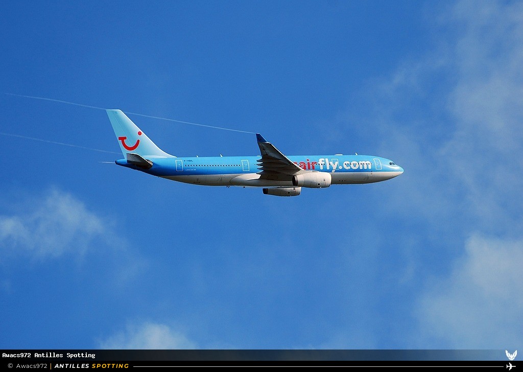 F-HBIL · Airbus A330-200, Corsairfly, Martinique – Aimé Césaire