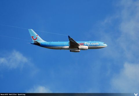 F-HBIL · Airbus A330-200, Martinique – Aimé Césaire
