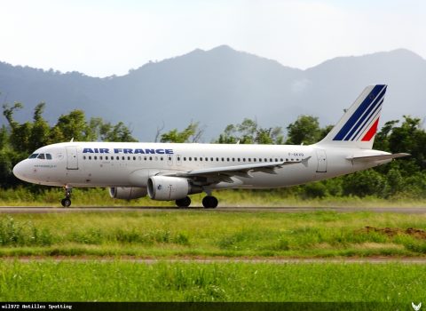 F-GKXQ · Airbus A320, Martinique – Aimé Césaire