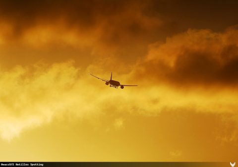 F-GSQN · Boeing 777-300ER, Martinique – Aimé Césaire