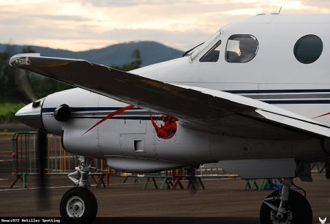 N362MC · Beechcraft King Air 90, Martinique – Aimé Césaire
