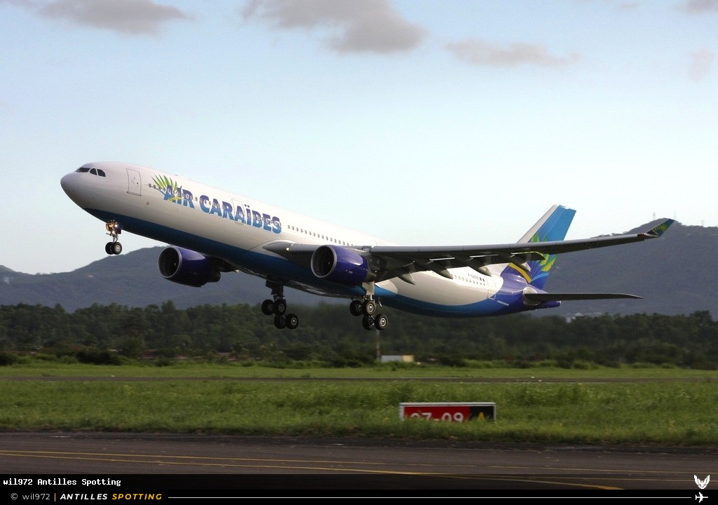 F-GOTO · Airbus A330-300, Air Caraïbes, Martinique – Aimé Césaire