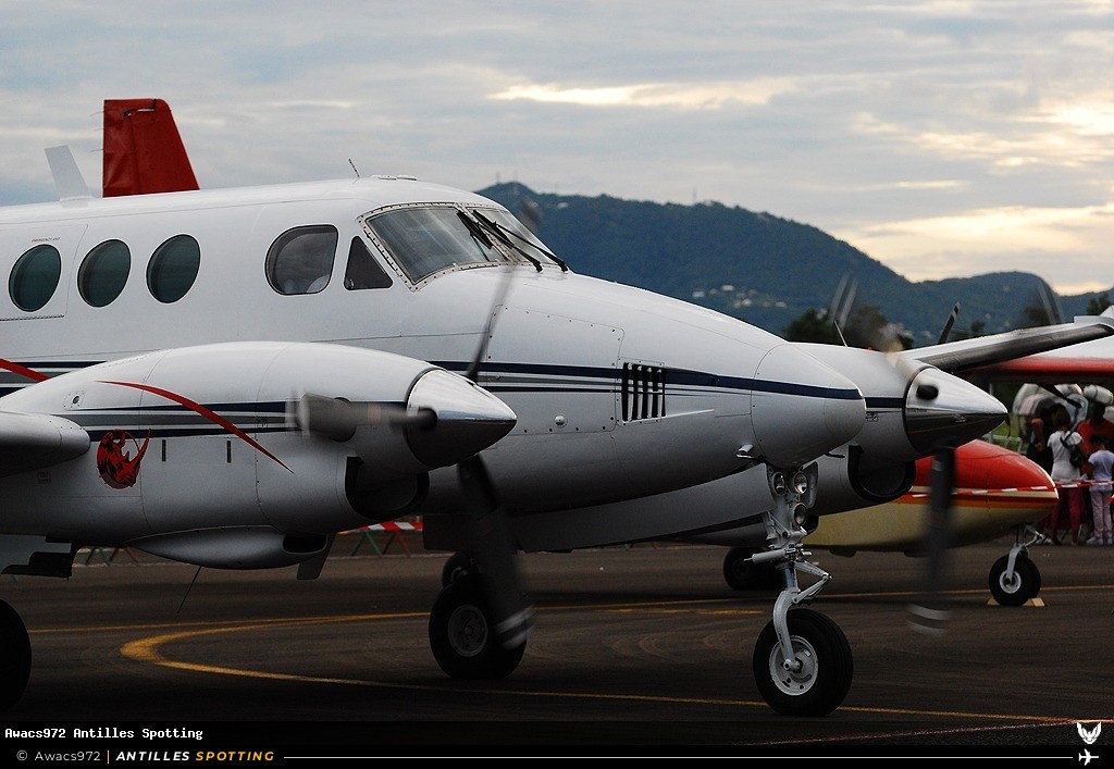 N362MC · Beechcraft King Air 90, Privé, Martinique – Aimé Césaire