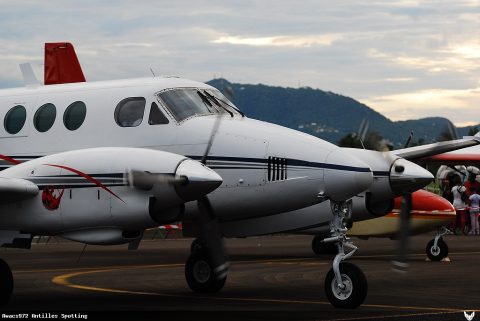 N362MC · Beechcraft King Air 90, Martinique – Aimé Césaire