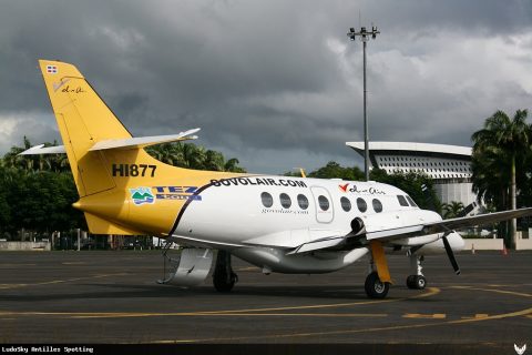 HI877 · BAe Jetstream 32, Pointe-à-Pitre – Maryse Condé