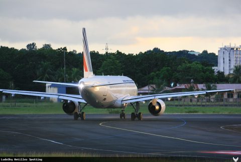 F-GKXQ · Airbus A320, Pointe-à-Pitre – Maryse Condé