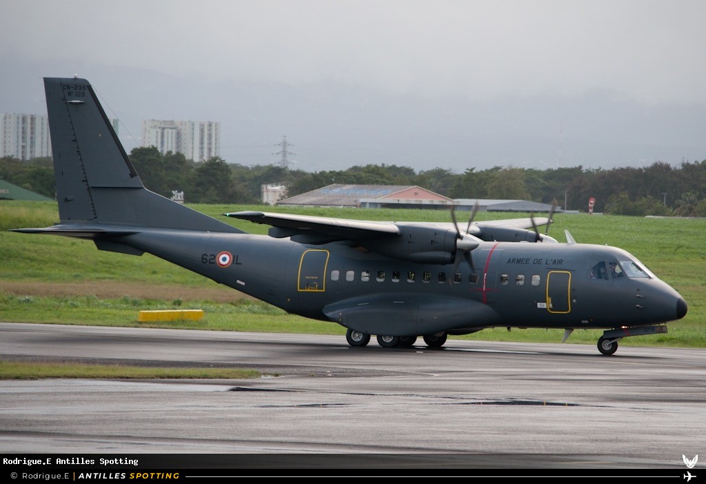 62-IL · CASA CN-235, Armée de l'Air, Pointe-à-Pitre – Maryse Condé