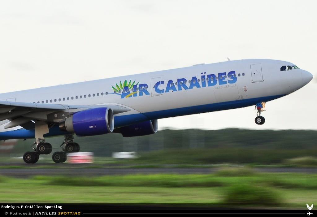 F-ORLY · Airbus A330-300, Air Caraïbes, Pointe-à-Pitre – Maryse Condé