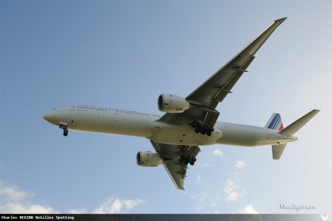 F-GSQX · Boeing 777-300ER, Martinique – Aimé Césaire