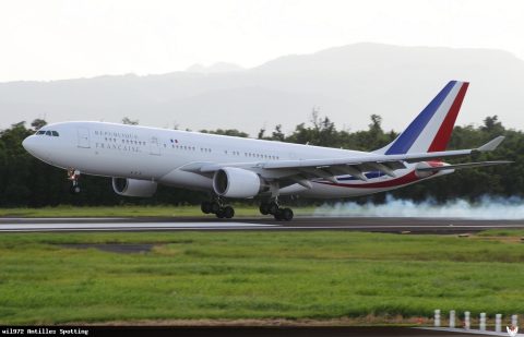 F-RARF · Airbus A330-200, Martinique – Aimé Césaire