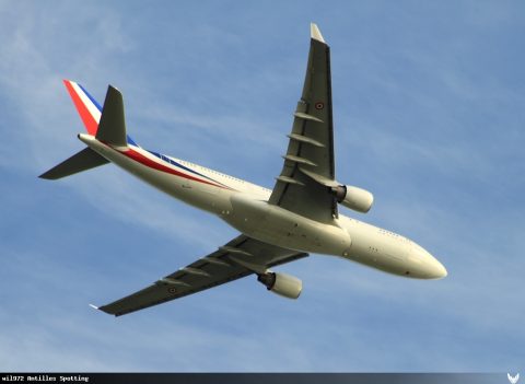 F-RARF · Airbus A330-200, Martinique – Aimé Césaire