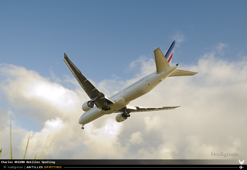 F-GSQX · Boeing 777-300ER, Air France, Martinique – Aimé Césaire
