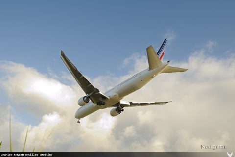 F-GSQX · Boeing 777-300ER, Martinique – Aimé Césaire