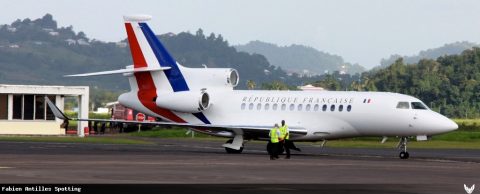 F-RAFB · Dassault Falcon 7X, Martinique – Aimé Césaire