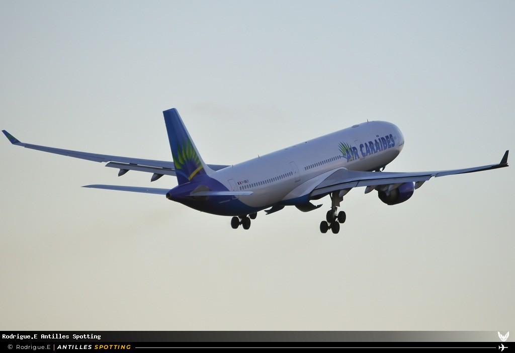 F-ORLY · Airbus A330-300, Air Caraïbes, Pointe-à-Pitre – Maryse Condé