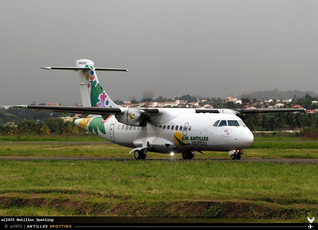 F-OIXE · ATR 45-500, Air Antilles Express, Martinique – Aimé Césaire