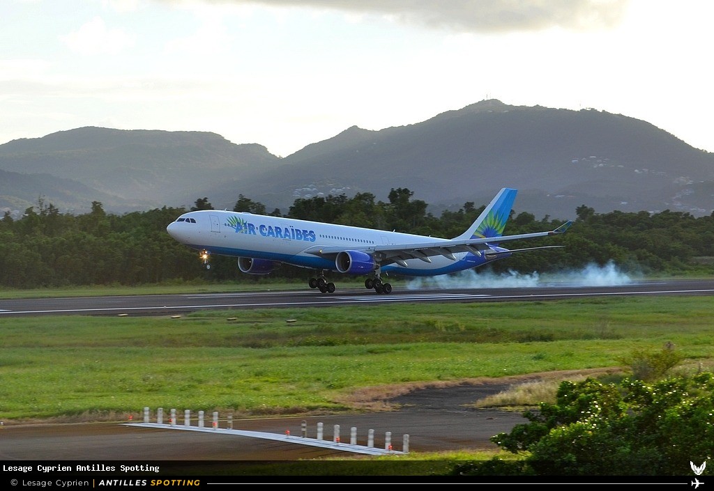 F-GOTO · Airbus A330-300, Air Caraïbes, Martinique – Aimé Césaire