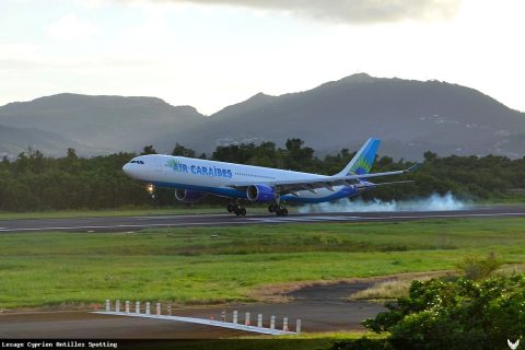 F-GOTO · Airbus A330-300, Martinique – Aimé Césaire