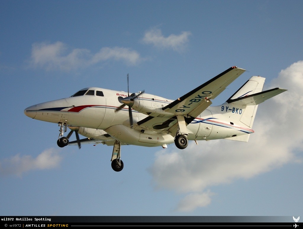 9Y-BKO · BAe Jetstream 32, Briko Air, Sint Maarten – Princess Juliana