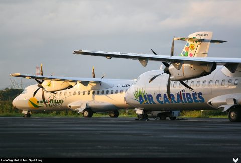 F-OIXH · ATR 42-500, Pointe-à-Pitre – Maryse Condé