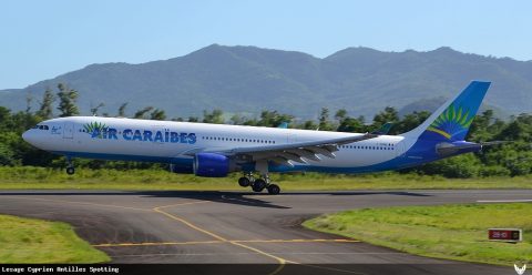 F-OONE · Airbus A330-300, Martinique – Aimé Césaire