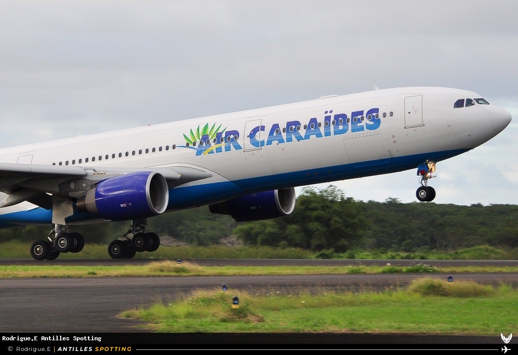 F-GOTO · Airbus A330-300, Air Caraïbes, Pointe-à-Pitre – Maryse Condé