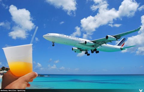 F-GLZP · Airbus A340-300, Sint Maarten – Princess Juliana