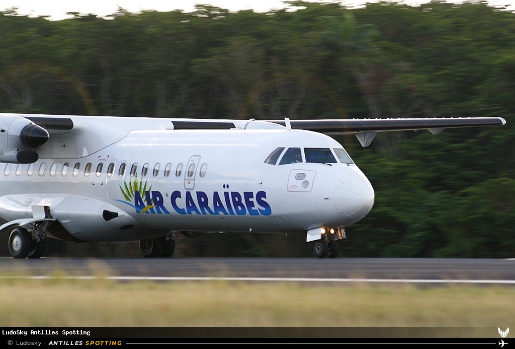 F-OIJH · ATR 72-500, Air Caraïbes, Pointe-à-Pitre – Maryse Condé