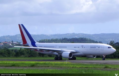 F-RARF · Airbus A330-200, Martinique – Aimé Césaire