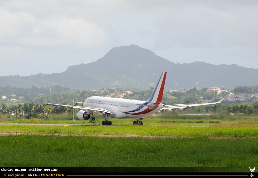 F-RARF · Airbus A330-200, Armée de l'Air, Martinique – Aimé Césaire