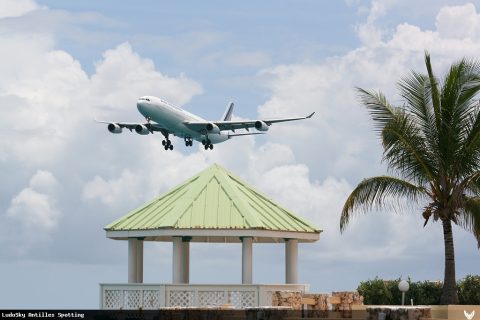 F-GLZP · Airbus A340-300, Sint Maarten – Princess Juliana