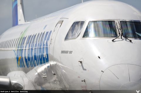 F-OSUD · Embraer E190, Pointe-à-Pitre – Maryse Condé