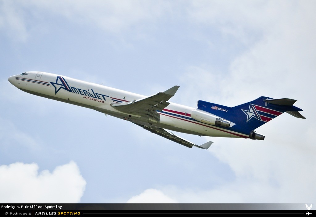 N905AJ · Boeing 727-200, Amerijet International, Pointe-à-Pitre – Maryse Condé
