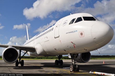 F-GKXC · Airbus A320, Pointe-à-Pitre – Maryse Condé
