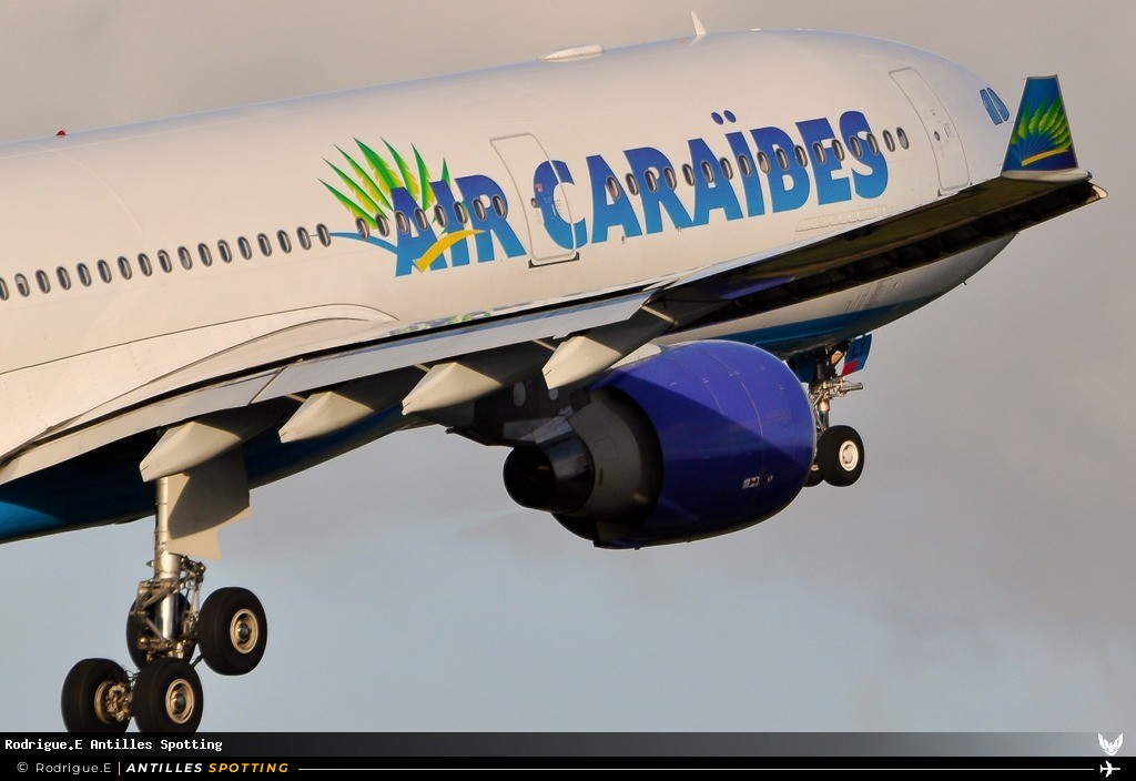 F-ORLY · Airbus A330-300, Air Caraïbes, Pointe-à-Pitre – Maryse Condé
