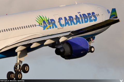 F-ORLY · Airbus A330-300, Pointe-à-Pitre – Maryse Condé