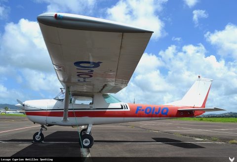 F-OIJQ · Cessna 150, Martinique – Aimé Césaire