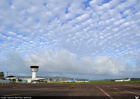 Airport · Control tower, Martinique – Aimé Césaire