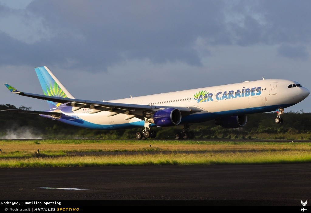 F-ORLY · Airbus A330-300, Air Caraïbes, Pointe-à-Pitre – Maryse Condé