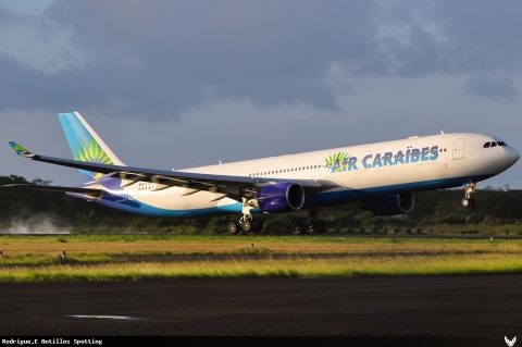 F-ORLY · Airbus A330-300, Pointe-à-Pitre – Maryse Condé