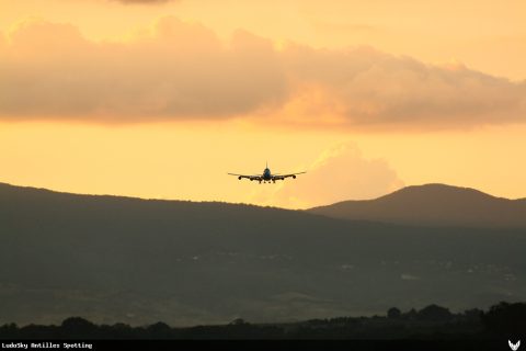 F-GTUI · Boeing 747-400, Pointe-à-Pitre – Maryse Condé