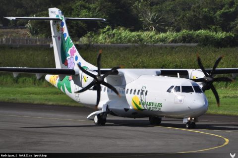 F-OIXH · ATR 42-500, Pointe-à-Pitre – Maryse Condé