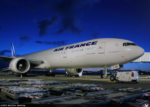 F-GSQR · Boeing 777-300ER, Martinique – Aimé Césaire