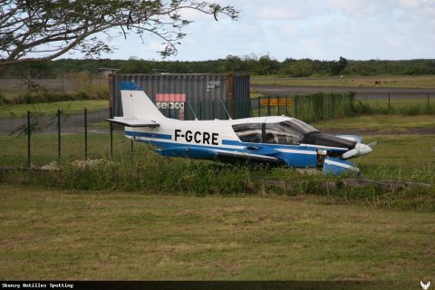 F-GCRE · Robin R1180TD Aiglon, Pointe-à-Pitre – Maryse Condé