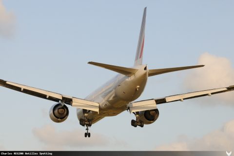 F-GSQR · Boeing 777-300ER, Martinique – Aimé Césaire