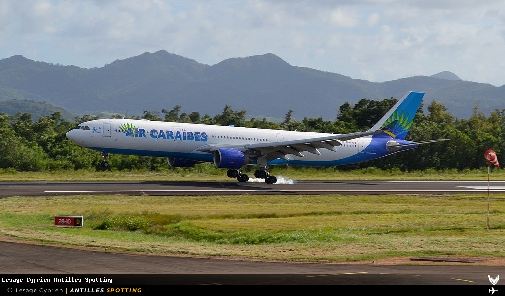 F-OONE · Airbus A330-300, Air Caraïbes, Martinique – Aimé Césaire