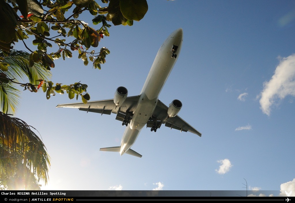 F-GSQP · Boeing 777-300ER, Air France, Martinique – Aimé Césaire