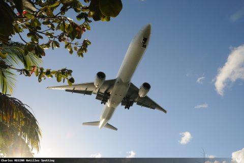 F-GSQP · Boeing 777-300ER, Martinique – Aimé Césaire