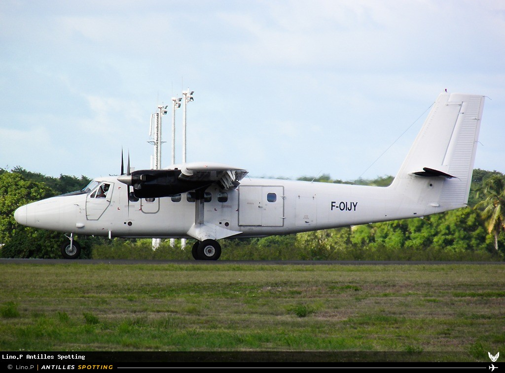 F-OIJY · De Havilland Canada DHC-6 Twin Otter, Air Antilles Express, Pointe-à-Pitre – Maryse Condé