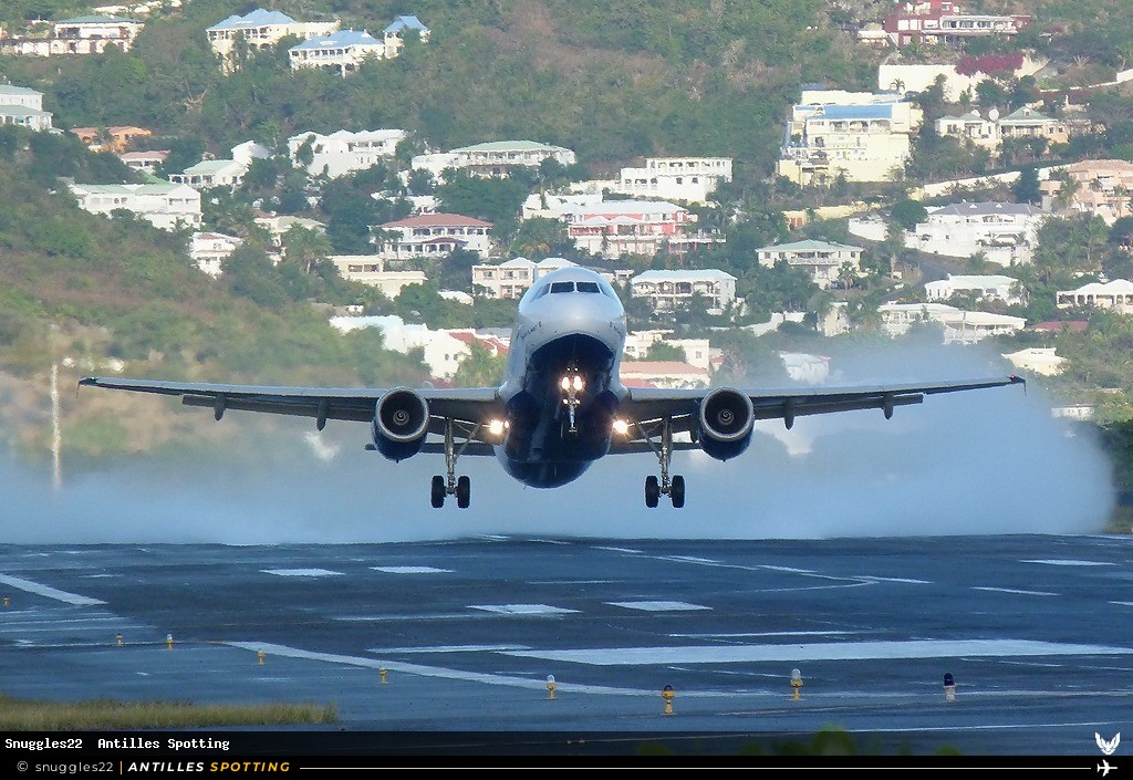 N644JB · Airbus A320, JetBlue, Sint Maarten – Princess Juliana